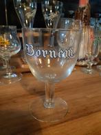Bornem bierglas (Z209-12), Ophalen of Verzenden, Zo goed als nieuw, Glas of Glazen, Overige merken