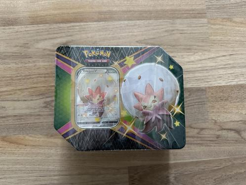 Pokémon Shining Fates Eldegoss V Tin – Gesealed, Hobby en Vrije tijd, Verzamelkaartspellen | Pokémon, Nieuw, Boosterbox, Foil