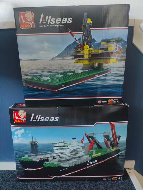 Sluban Allseas collectie, Kinderen en Baby's, Speelgoed | Duplo en Lego, Zo goed als nieuw, Ophalen of Verzenden