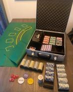 Luxe XL pokerset met waardeopdruk en extra's! Nieuw!, Hobby en Vrije tijd, Gezelschapsspellen | Kaartspellen, Een of twee spelers
