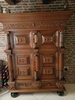 Antieke Eikenhouten Kast, Antiek en Kunst, Ophalen of Verzenden