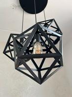 Hanglamp diamant 3 lights, Huis en Inrichting, Lampen | Hanglampen, Ophalen, Zo goed als nieuw, Metaal