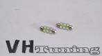 12V 39mm LED buislamp 6SMD C5W festoon fitting 6000K, Ophalen of Verzenden