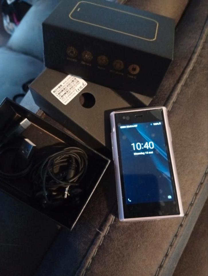 Mini Smartphone Roze - Incl. Doos & Kabel, Telecommunicatie, Mobiele telefoons | Overige merken, Zo goed als nieuw, Zonder abonnement