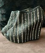 Zara premium wedges / sleehak , peptoo , gevlochten leer 38, Pumps, Ophalen of Verzenden, Zo goed als nieuw, Zara