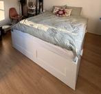Bed 160x200 incl. lattenbodem, Huis en Inrichting, Slaapkamer | Matrassen en Bedbodems, Ophalen, Tweepersoons, Zo goed als nieuw
