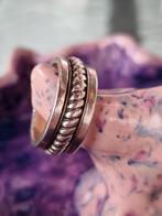 Zilveren draai ring anti stress ring maat 18, Sieraden, Tassen en Uiterlijk, Ringen, 18 tot 19, Ophalen of Verzenden, Zo goed als nieuw