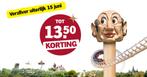 Spaarkaart Efteling korting AH actie., Eén persoon, Kortingskaart