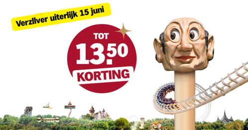 Spaarkaart Efteling korting AH actie., Tickets en Kaartjes, Recreatie | Pretparken en Attractieparken, Eén persoon, Kortingskaart