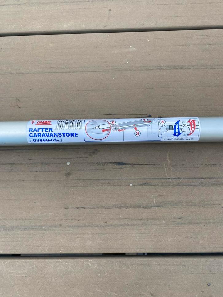 Fiamma Caravanstore rafter, Caravans en Kamperen, Caravan accessoires, Gebruikt, Ophalen