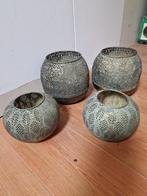 oosterse windlichten, Huis en Inrichting, Woonaccessoires | Kandelaars en Kaarsen, Ophalen of Verzenden, Zo goed als nieuw, Hout