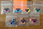 Tetris zilvere munten. 7 oz totaal, Postzegels en Munten, Ophalen of Verzenden, Zilver
