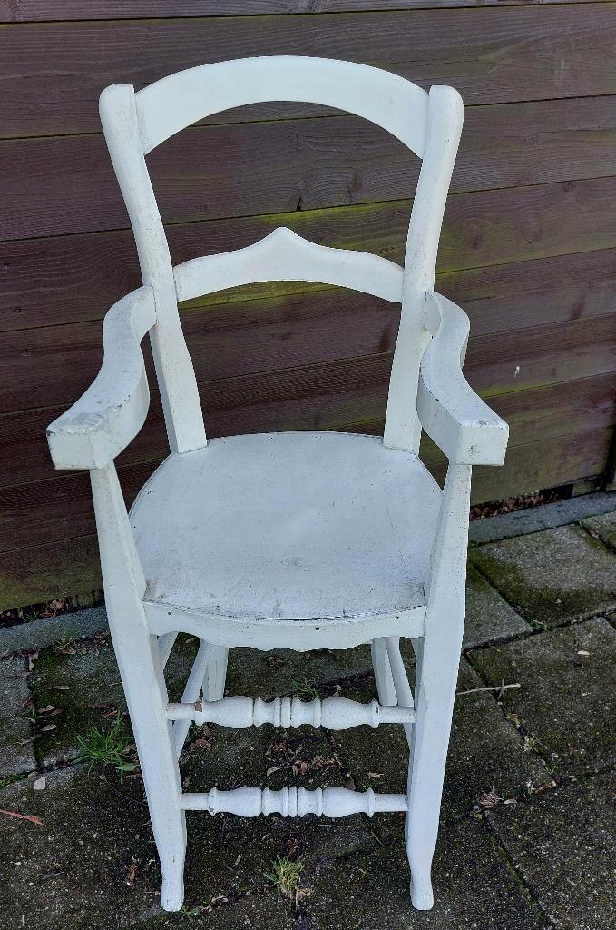 Mooi nostalgisch kinderstoeltje (kleuterleeftijd), Kinderen en Baby's, Kinderstoelen, Gebruikt, Overige typen, Ophalen
