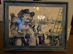 Tegel tableau wandbord, Antiek en Kunst, Ophalen of Verzenden
