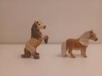 Schleich Shetland Pony's - 2 stuks, Ophalen of Verzenden, Zo goed als nieuw, Jongen of Meisje