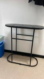 Sanders kleine bijzettafel met marmer, Huis en Inrichting, Ophalen, Gebruikt, 50 tot 100 cm, Rond