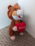AH hamster - love you - verkleed als beer - zgan, Ophalen of Verzenden, Zo goed als nieuw, Beer