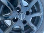 Fiat 500: Mooie zwarte velgen met Vredesteijn winterbandmen, Ophalen, 14 inch, Gebruikt, 175 mm