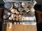Diverse boerenbont servies, Ophalen
