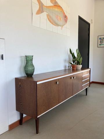 Vintage kast wandmeubel dressoir mid century retro beschikbaar voor biedingen