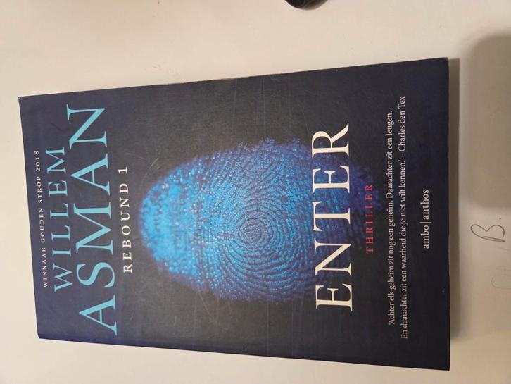 Willem Asman - Enter, Boeken, Thrillers, Zo goed als nieuw, Ophalen of Verzenden