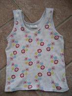 E-Kids Meisjes hemd wit met bloemen maat 98 / 104 nieuw 4263, Nieuw, Meisje, Nacht- of Onderkleding, E-Kids