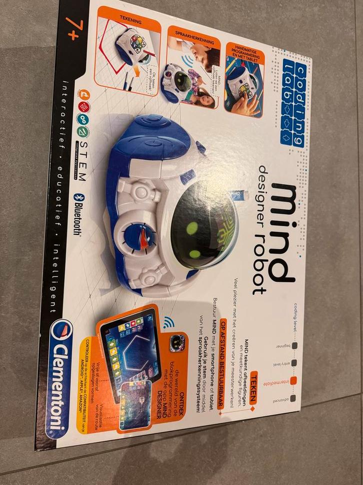 Mind Designer Robot - Programmeerbare Robot!, Kinderen en Baby's, Speelgoed | Educatief en Creatief, Zo goed als nieuw, Elektronica