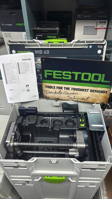 Nieuwe Festool MB 40-set beschikbaar voor biedingen