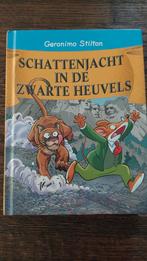 Geronimo Stilton - Schattenjacht in de zwarte heuvels, Boeken, Kinderboeken | Jeugd | onder 10 jaar, Geronimo Stilton, Ophalen of Verzenden