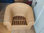 mega grote rieten stoel.  ongeveer 100 hoog x100 breed, Ophalen, Gebruikt, Minder dan 75 cm, Riet of Rotan