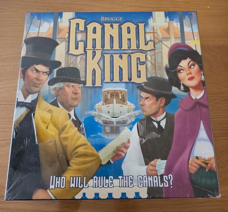 Canal king bordspel nieuw in fabrieks seal, Hobby en Vrije tijd, Gezelschapsspellen | Bordspellen, Zo goed als nieuw, Ophalen of Verzenden