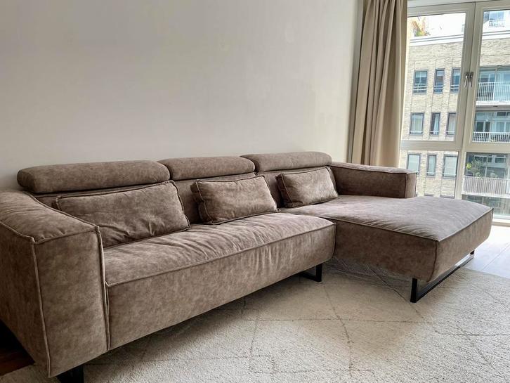 Goossens Luxe Bank Sofa Rovato, Huis en Inrichting, Banken | Complete zithoeken, Zo goed als nieuw, Ophalen