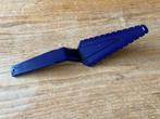 Tupperware taartschep blauw zgan, Huis en Inrichting, Ophalen of Verzenden, Zo goed als nieuw, Blauw, Overige typen