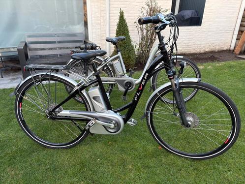 2X Elektrische Flyer fiets Lage instap !, Fietsen en Brommers, Elektrische fietsen, Gebruikt, Overige merken, Minder dan 47 cm