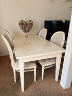 Barok eettafel, Huis en Inrichting, Gebruikt, Vijf personen of meer, Rechthoekig, 50 tot 100 cm