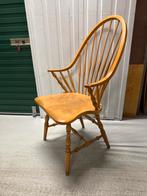 Stoel hogeleuning, Huis en Inrichting, Stoelen, Ophalen, Gebruikt, Bruin, Eén