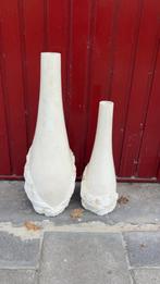 Sier vazen steen, Huis en Inrichting, Woonaccessoires | Vazen, Ophalen of Verzenden, Overige kleuren, Steen, Minder dan 50 cm