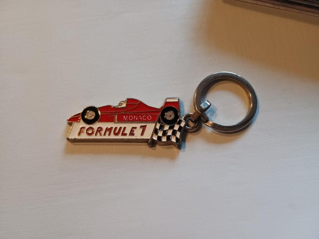 Formule 1 sleutelhanger, Ophalen of Verzenden