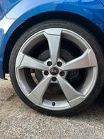 Audi Rs3 Rotor velgen 19 inch origineel zilver Grijs 4 stuks, Auto-onderdelen, Gebruikt, Velg(en), 235 mm, Personenwagen