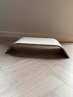 Monitorstandaard / monitorverhoger wit, Computers en Software, Laptopstandaarden, Ophalen, Zo goed als nieuw