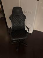 Fijne bureaustoel, Huis en Inrichting, Bureaustoelen, Ophalen, Gebruikt, Zwart, Gaming bureaustoel