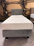 Boxspring met Tempur Matras 90x200, 90 cm, Eenpersoons, Ophalen of Verzenden, Zo goed als nieuw