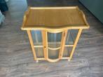 Charmant Vintage Theekastje, Ophalen, Gebruikt, 55 tot 75 cm, Glas