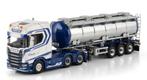 WSI SCANIA S HIGHLINE + TANK TRAILER - MYDLAND, Hobby en Vrije tijd, Modelauto's | 1:50, Wsi, ., Nieuw, Ophalen of Verzenden