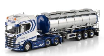 WSI SCANIA S HIGHLINE + TANK TRAILER - MYDLAND beschikbaar voor biedingen
