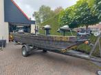 aluminium visboot, Watersport en Boten, Gebruikt, Aluminium, Ophalen of Verzenden, 3 tot 6 meter
