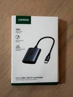 UGREEN 2-in-1 USB-C SD/TF Cars reader, Ophalen of Verzenden, Nieuw