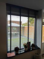 Houten Jaloezieën - Sfeervolle Raambekleding, Huis en Inrichting, Stoffering | Gordijnen en Lamellen, Ophalen, Zwart, 150 tot 200 cm