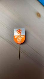 Speld bevrijding 20 jaar 1945 - 1965, Ophalen of Verzenden, Gebruikt, Overige onderwerpen