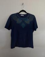 Versace Collection donkerblauw T-shirt, Kleding | Heren, T-shirts, Maat 52/54 (L), Blauw, Ophalen of Verzenden, Versace